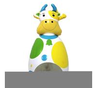 Inflatable Farm Animals - 26x24x50cm Wobble Toys For Babies | Inflatable Cow Doll Children's Interactive Game For Birthday Travel Home Holiday Girls Backyard Bedroom Classroom