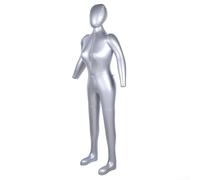 Inflatable Female Mannequin,165cm Woman Full Body Model Display for Pants Dress Form Clothes