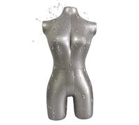 Inflatable Female Mannequin | Life Size Mannequin for Cosplay Clothes | Display Women Model for Dress Shirt Jacket Halloween Photography Jewelry Store Counter Window Party