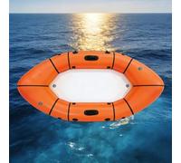 Inflatable Fishing Boat & Packraft Combo - 2-Person Blow Up Kayak, Lightweight & Compact, For Lake Floats, River Rafting, And Camping, Includes Carry Bag