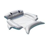 Inflatable Float for the Pool, Foldable Animal Swimming Bed