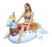 Inflatable Float - Large Pool Lounge Raft, Air-Filled Swimming Tube | Relaxing Water Seat for Beach Holidays, Backyard Pools, Travel Fun, Take the Know