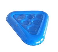 Inflatable Floating Drink Holder Triangle Inflatable 6 Hole Floating Coasters Cup Holders Spa Bar Hot Tub Drinks Holder Summer Party Supplies
