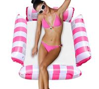 Inflatable Floating Hammock, Inflatable Water Hammock, Pool Float, Pool Hammock Chair, Pool Chair Floats for Relaxing in the Pool, Holiday, Outdoor, Lake, Swimming Pool, at the