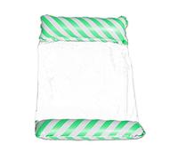 Inflatable Floating Lounge Bed Float Swimming Pool Raft Water Hammock Green, 122x70cm