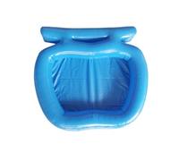 Inflatable Foot Bath, Portable PVC Pool Entrance Washing Tray for Cleaning Feet, Blue 58x52x9cm