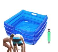 Inflatable Foot Bath, Wash Basin - Multifunctional Not Easy to Break Foldable Foot, Multifunctional Portable Garden On, Beach Soft Camping | Multipurpose Outdoor Indoor Utility