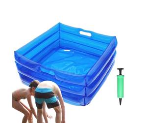 Inflatable Foot Bath, Wash Basin - Multifunctional Not Easy to Break Foldable Foot, Multifunctional Portable Garden On, Beach Soft Camping | Multipurpose Outdoor Indoor Utility