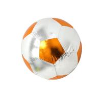 Inflatable Football - Fabric Soft PVC Air-Filled Balls - Soccer Beach Balls | Leak-Proof Lightweight Sports Toy - Outdoor Soccer Ball For Kids And Teens, Durable Pressure-Resistant Silent Play Ball