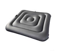 Inflatable For Hot TUBs Cover for 135cm Square Spa Thick PVCEnergy-Saving Lid with Leak-Proof Valve, Weather Resistant Insulation to Reduce Heat Loss and Keep Debris Out, White(Black A)