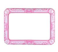 Inflatable Frame for Photo Booth and Selfies Parties Celebrations 31.5" x 23.5" (Pink)