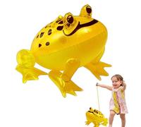 Inflatable Frog, Frog Toy | Luminous Turtle Toad Bouncy Balloon - for Kids Funny Cartoon Style, Frog Party Decorations, Animal Ornaments p
