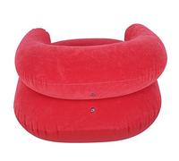 Inflatable Gaming Chair - Sofa Chair with Armrest, Gaming Throne for Bedroom, Camping, Movie Outdoor, Comfortable Reading Chair, Red 35.8x35.8x19.7in Furniture Supplies