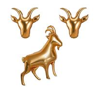 Inflatable Goat Balloons Goat Birthday Party Decorations Farm Animal Themed Balloons Party Decor for Hajj Mubarak Decoration/Ramadan Decorations for Home/Born Two Be Wild Birthday Decorations Girl