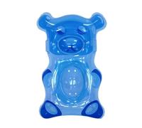 Inflatable Gummy Bear Pool Float - Giant Pool Raft for Kids & Adults, Summer Water Toy- Blue