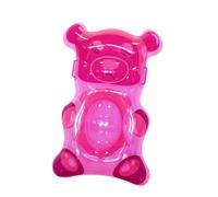 Inflatable Gummy Bear Pool Float - Giant Pool Raft for Kids & Adults, Summer Water Toy- Pink