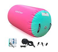 Inflatable Gymnastic Mat Tumbling Gymnastics Air Roller for Gym Home