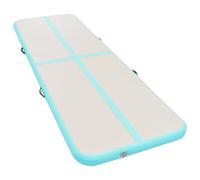 Inflatable Gymnastics Mat with Pump PVC Yoga Multi Colours Multi Sizes vidaXL