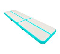 Inflatable Gymnastics Mat with Pump PVC Yoga Multi Colours Multi Sizes vidaXL
