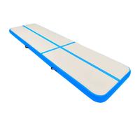 Inflatable Gymnastics Mat with Pump PVC Yoga Multi Colours Multi Sizes vidaXL