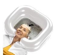 Inflatable Hair Washer, Washing Hair in Bed with Inflatable Basin, Shampoo Tray for Elderly, Disabled, Pregnant, Injured, Bedridden, Disabled