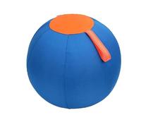 Inflatable Herding Ball for Dogs & Horses, 18 Inch Giant Dog Toy, Puncture Resistant for Large Breeds, Border Collie & Australian Shepherd Toys (Blue, M)