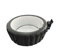Inflatable Hot Tub for 2-6 People, Energy-Efficient Portable Spa with One-Click Inflation and Smart Temperature Adjustment for Outdoor Relaxation