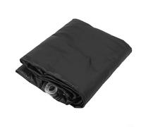 Inflatable Hot TUBs Cover 135cm for Square Spa, PVC Bath Blanket with Thermal Insulation, Energy Saving Outdoor Protector, Leak Proof Air Mattress TOPs against(Black B)