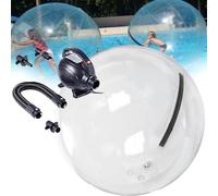 Inflatable Human Hamster Ball for Water Walking, Includes Electric Air Pump, Perfect for Pools and Beach Fun