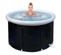Inflatable Ice Bath Tub,47 Gallon Portable Cold Water,Foldable, 89 * 55cm, Multi-Layer Design, Adult Spa,Suitable for Athletes, Therapy