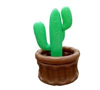 Inflatable Ice Bucket Cactus/Palm Tree Inflatable Drink Cooler Beer Pool Accessories, Inflatable Party Cooler Beach Party Toy for Tropical Banquet Hawaii Party Decoration