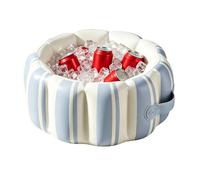 Inflatable Ice Cooler for Parties, Portable PVC Blow-Up Drink Bucket | Spacious Inflatable Cooler Design, Slow-Melting Ice Insulation, Durable Weather-Resistant PVC Material, Foldable Portable