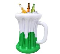 Inflatable Ice Cooler - Inflatable Ice Cooler, Cooler Holder Container | Large PVC Drink Tub for Parties BBQ Beach Portable Ice Events