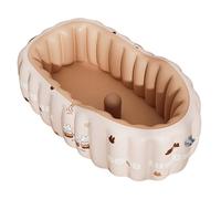 Inflatable Infant Bathtub with Not Slip Floor Removable Inserts Foldable for Comfortable Bath Time Any Where Any Time Foldable Infant Bath