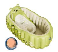 Inflatable Infant Bathtub with Not Slip Floor Removable Inserts Foldable for Comfortable Bath Time Any Where Any Time Foldable Infant Bath
