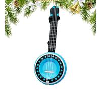 Inflatable Instruments - Musical Instrument for Large Company, PVC Kids Toys | Lightweight Inflatable Banjo Prop Fun Musical Entertainment Accessory for Beach Birthday Theme Party Activity