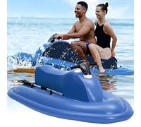 Inflatable Jet Ski Underwater Scooter with Electric Motor, 35-180 min Runtime, Max Load 331 lb for Sightseeing Adventures