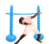 Inflatable Jumping Sticks for Kids - 21.65x7 Inflatable High Jump Pole Game Prop Yard Decoration, Develop Motor Skills Coordination Prop Activity Interactive for Summer Party Game Backyard Family Fun