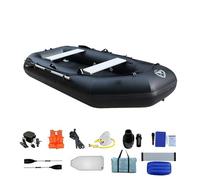 Inflatable Kayak, 1-Person Fishing Raft, Supports up to 148kg for Aquatic Adventures in Lakes, Rivers and Sea, Ideal for Drifting and Diving