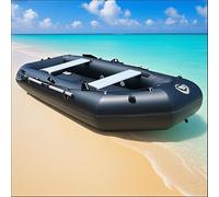 Inflatable Kayak, 1-Person Fishing Raft, Supports up to 148kg for Aquatic Adventures in Lakes, Rivers and Sea, Ideal for Drifting and Diving