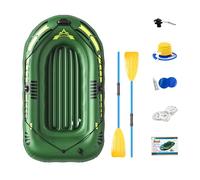 Inflatable Kayak - Portable Raft with Pump and Oars for River and Lake Travel, Lightweight Canoe for Outdoor Camping and Adventure