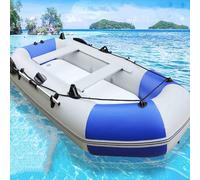 Inflatable Kayak - Thickened PVC Portable Raft for Adults, Ideal for Boating, Fishing, Hunting, and Lakes, Rivers, White Water Rapids