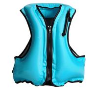 Inflatable Kayaking Jacket for Adults, 3-Breath Inflate with Foldable Design & Adjustable Fit for Paddle Sports Water Adventures(Bule)