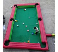 Inflatable Kick Pool Table - Interactive Football Snooker Game for Fun Sports Activities, Great for Adults and Kids Playtime