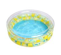 Inflatable Kids Pool - Blow Up Water Center, PVC Pool with Durable Material, Wading Pools with Fun Play, Outdoor Toy, Summer Activity for Entertaining Kid Boys Girls Children in Garden Backyard Party