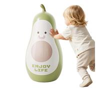 Inflatable Kids Punching Bag - Fruit Design Boxing Toy with Air Pump for Ages 3+ | 25.59in Bounce Back Training Bag, Indoor Outdoor Exercise Game for Boys and Girls