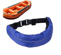Inflatable Life Belt, Manual Inflating Belt Pack, Reusable, Oxford Cloth, Air Bag Nylon Fabric, Waterproof Safety Accessories for Fishing, Surfing, Snorkeling, Kayaking, Boating, Sailing Adventures