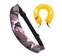 Inflatable Lifesaving Belt - Portable Professional Marine Device, Manual Safety Float, High-Buoyancy Rescue Gear | Lightweight Quick-Deploy Design, Cylinder-Free for Swimming Fishing Boating