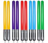 Inflatable Lightsaber Balloons, Star Inflatable Lightsaber Saber, Jedi Knight Party Decorations Props Birthday Decorations for Kids Costume Birthday Party