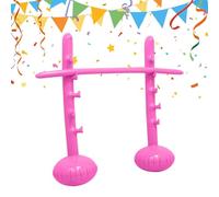 Inflatable Limbo Game For Kids | Pool Inflatable Limbo Stick For Adults | Adjustable Height Pole Party Activities Fun Party Game For Indoor & Outdoor, Pool, Beach, Hawaiian & Summer Parties